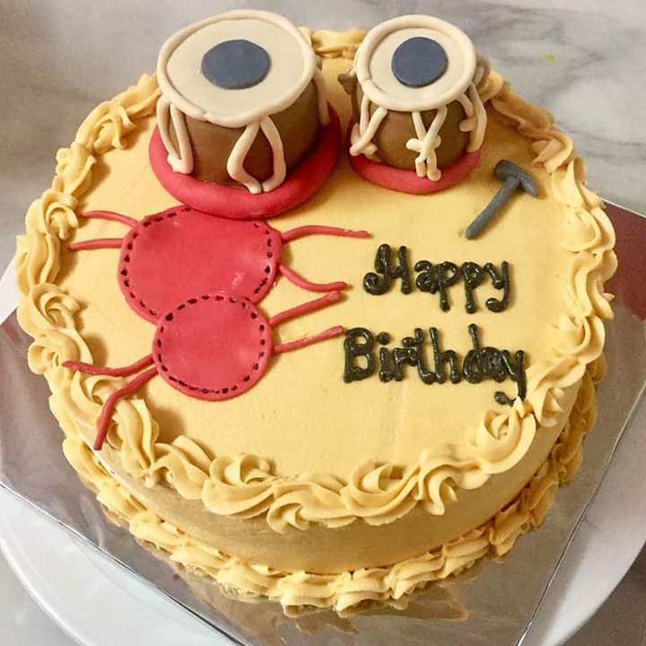 Birthday Cake for Music Lover